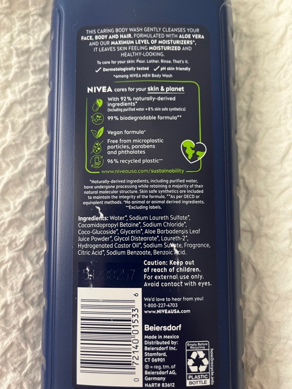 NWT Nivea Men Body Washes Maximum Hydration - Picture 4 of 6